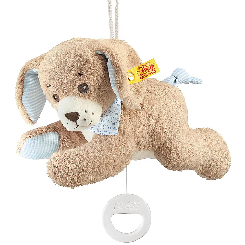Steiff Baby Kollektion Gute-Nacht-Hund Spieluhr 22cm | Spieluhren