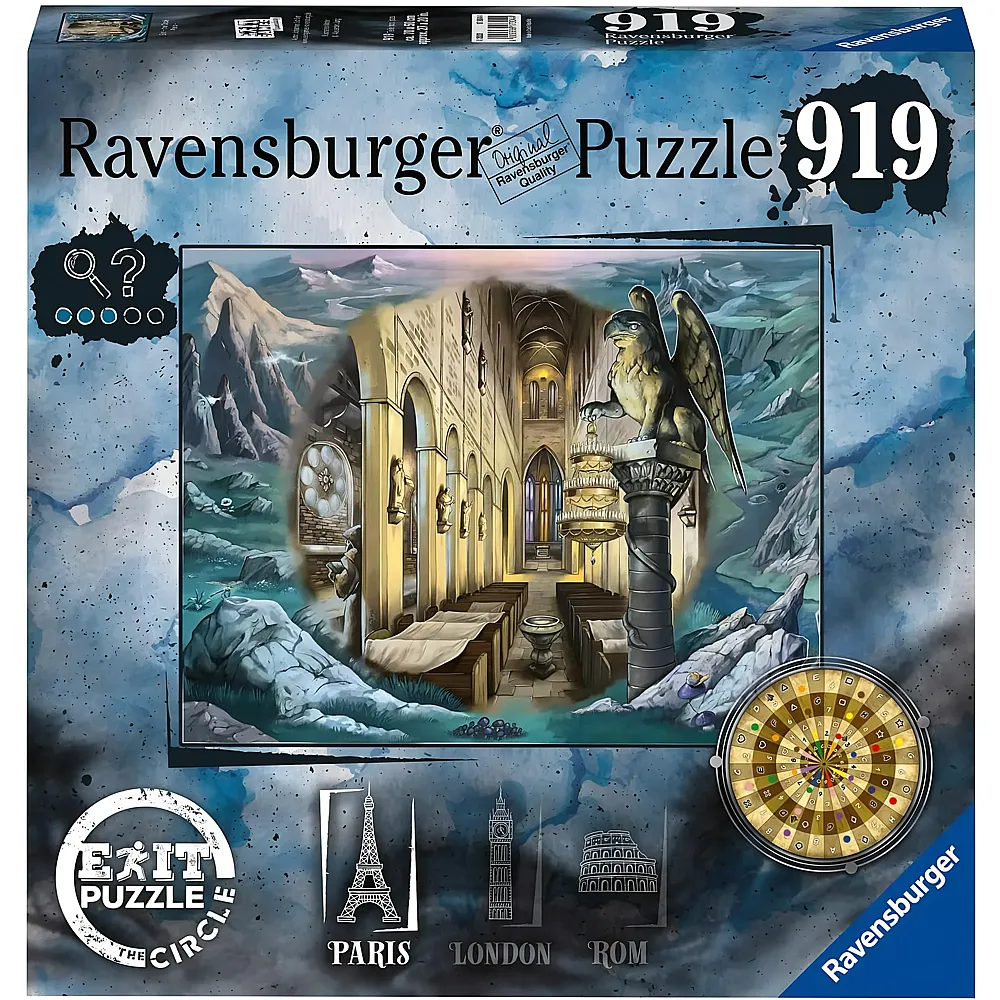 Ravensburger Puzzle Escape The Circle - Paris 919Teile