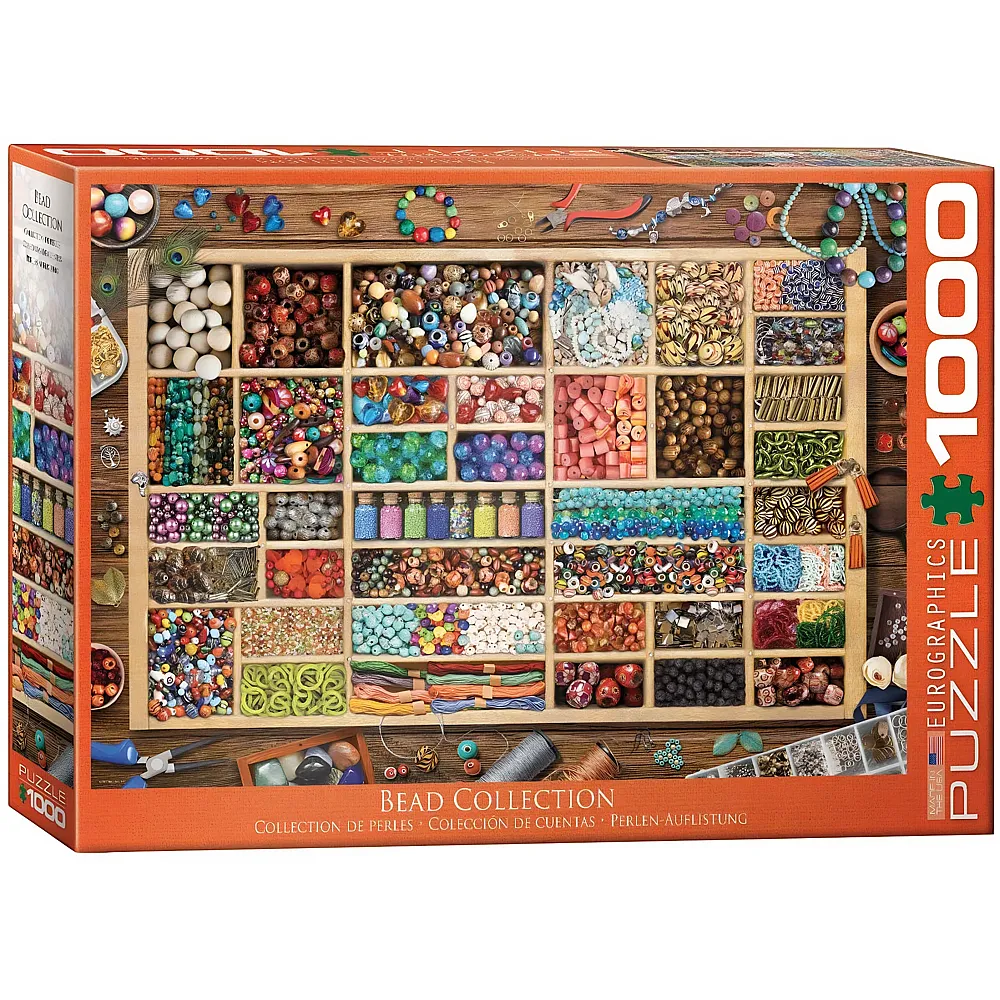 Eurographics Puzzle Perlen Auflistung - 1000 Teile