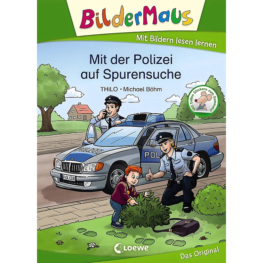 Loewe Bildermaus Mit der Polizei auf Spurensuche