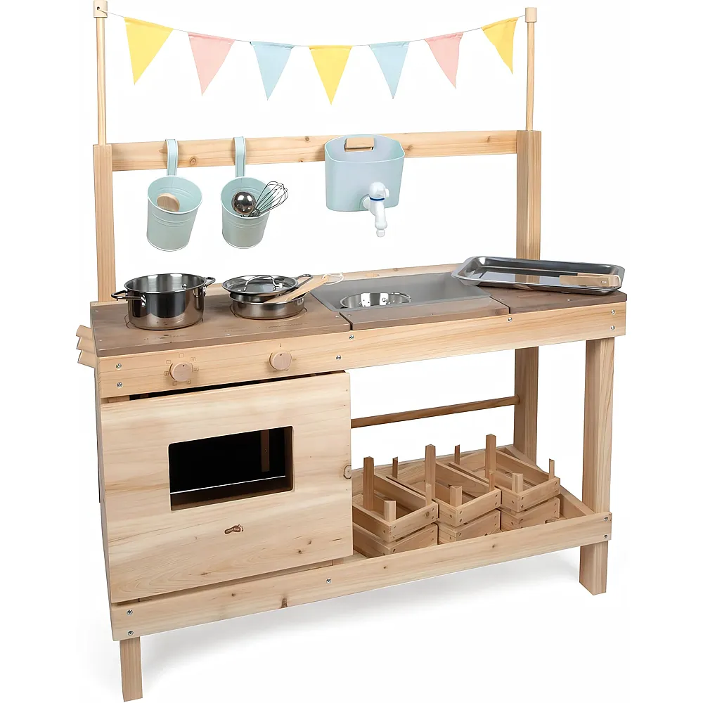 Small Foot  Holz-Matschk�che und Laden