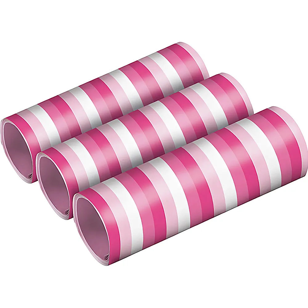 Amscan Luftschlangen Pink - 3 Teile