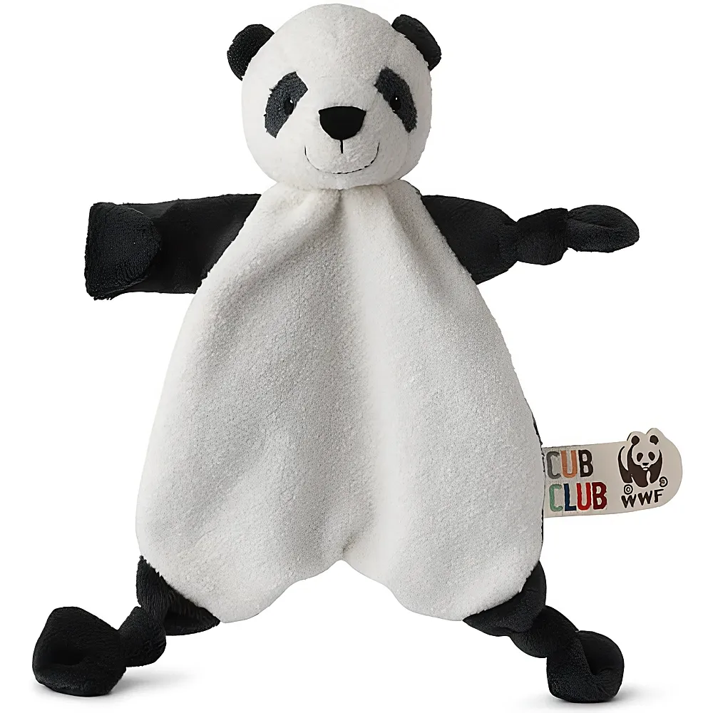 WWF Plsch Schmusetuch Panda Panu 22cm