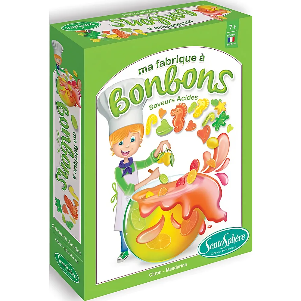 Sentosphere Mini Fabrique A Bonbons Saveurs Acides FR