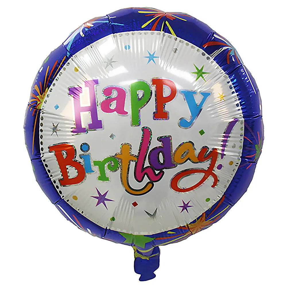 Riethmller Folienballon Happy Birthday | Kindergeburtstag