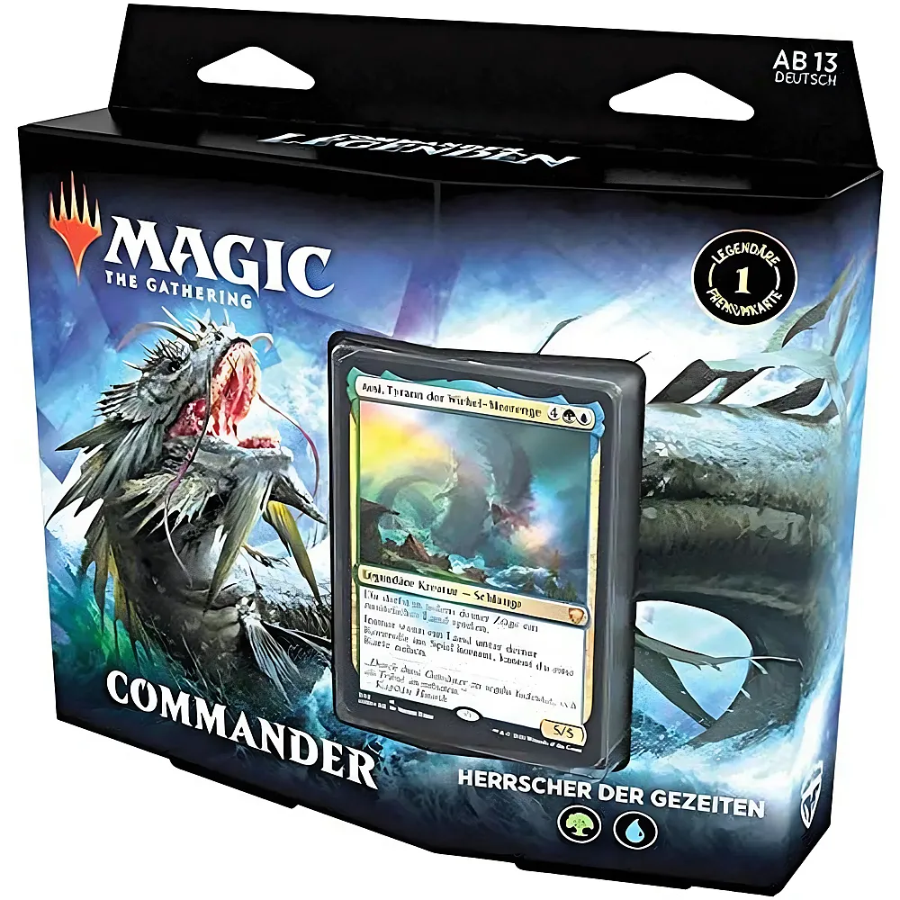 Magic The Gathering Commander-Deck - Herrscher der Gezeiten - Deutsch - Sammelkarten TCG
