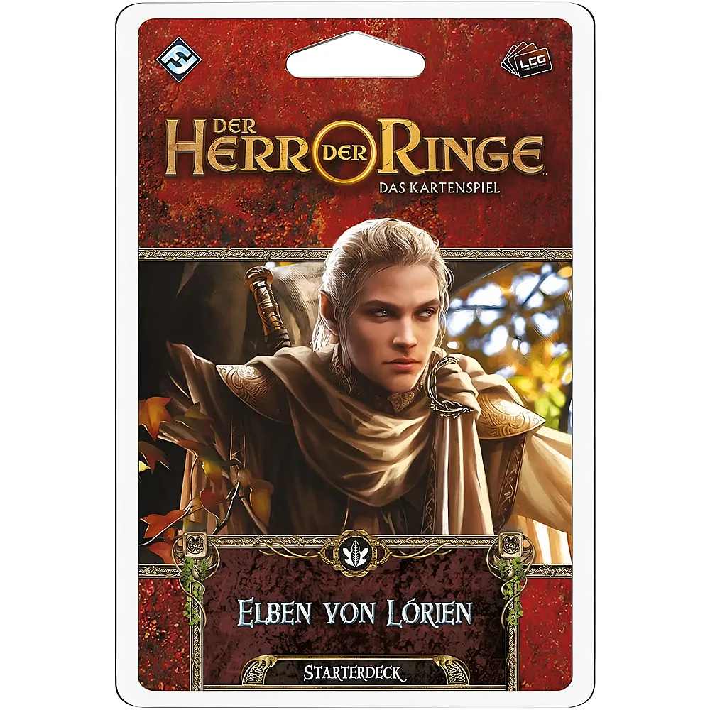 meinspielzeug - Fantasy Flight Games Der Herr der Ringe LCG Elben von Lrien Starterdeck - Deutsch | Kennerspiele