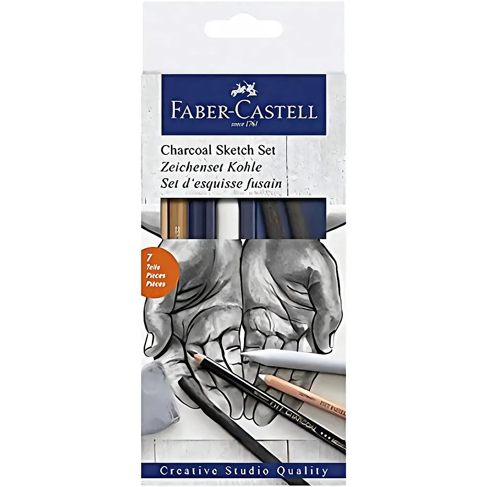 Faber-Castell Zeichenkohle Charcoal - Marques