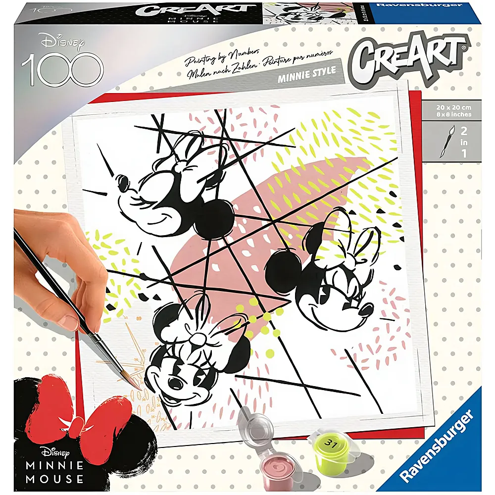 Ravensburger CreArt Minnie Mouse Style