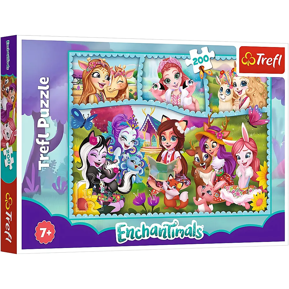 Trefl Puzzle Enchantimals - 200 Teile