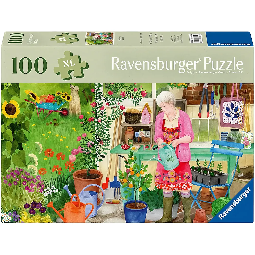 Ravensburger Puzzle Gardening - 100 Teile