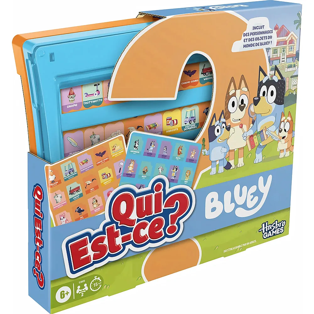 Hasbro Gaming Qui est-ce Bluey - Franais