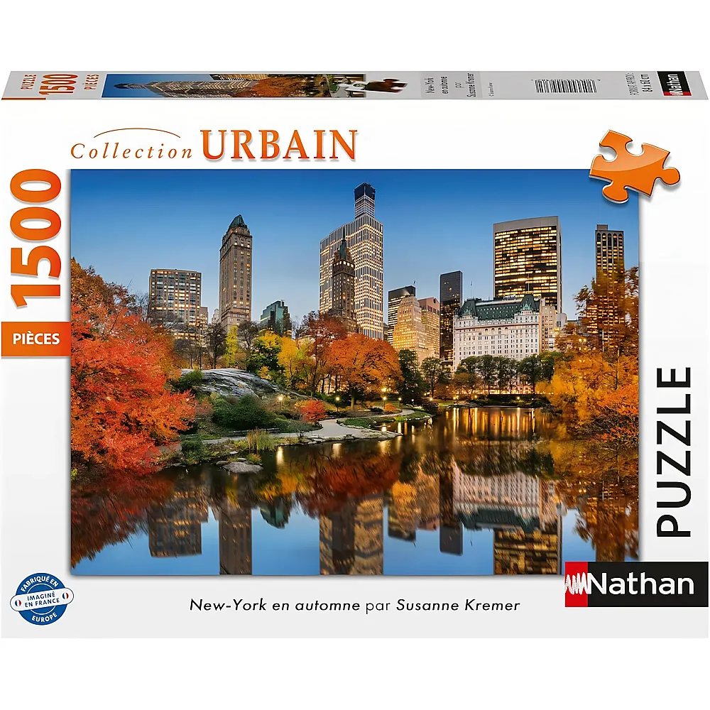 Nathan Puzzle Collection Urbain New York im Herbst - 1500 Teile