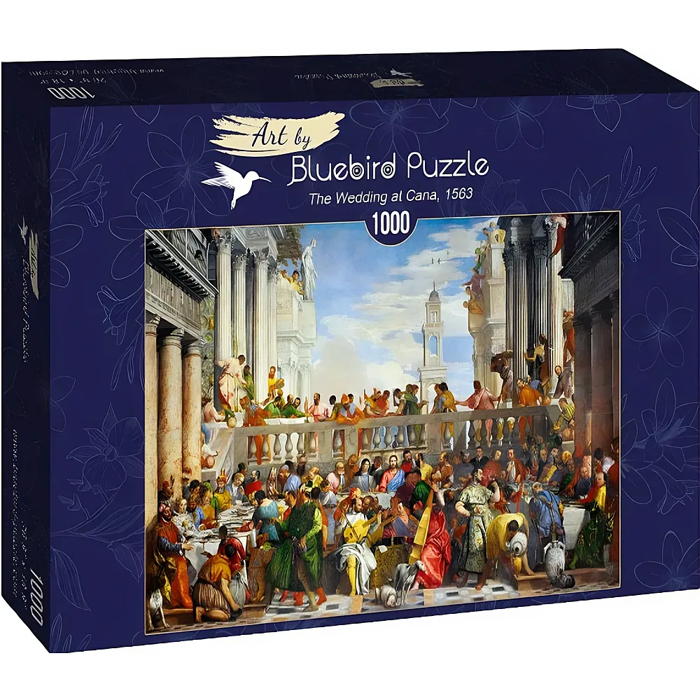 Bluebird Puzzle Paolo Veronese - The Wedding at Cana, 1563 - 1000 Teile
