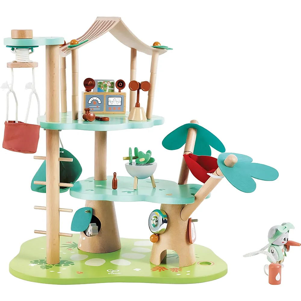Hape Green Planet Explorers Kikis Baumhaus