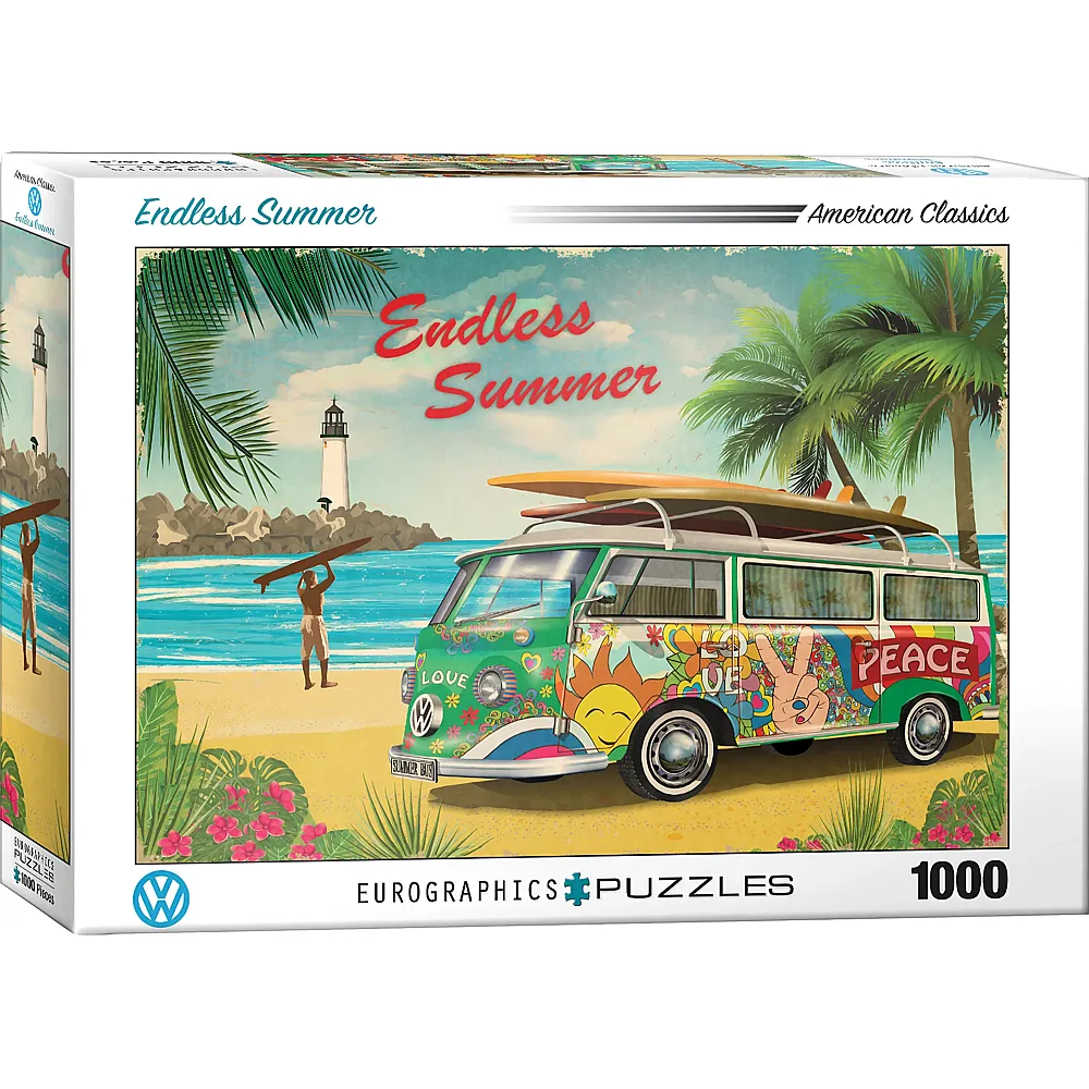 Eurographics Puzzle VW Endless Summer 1000Teile