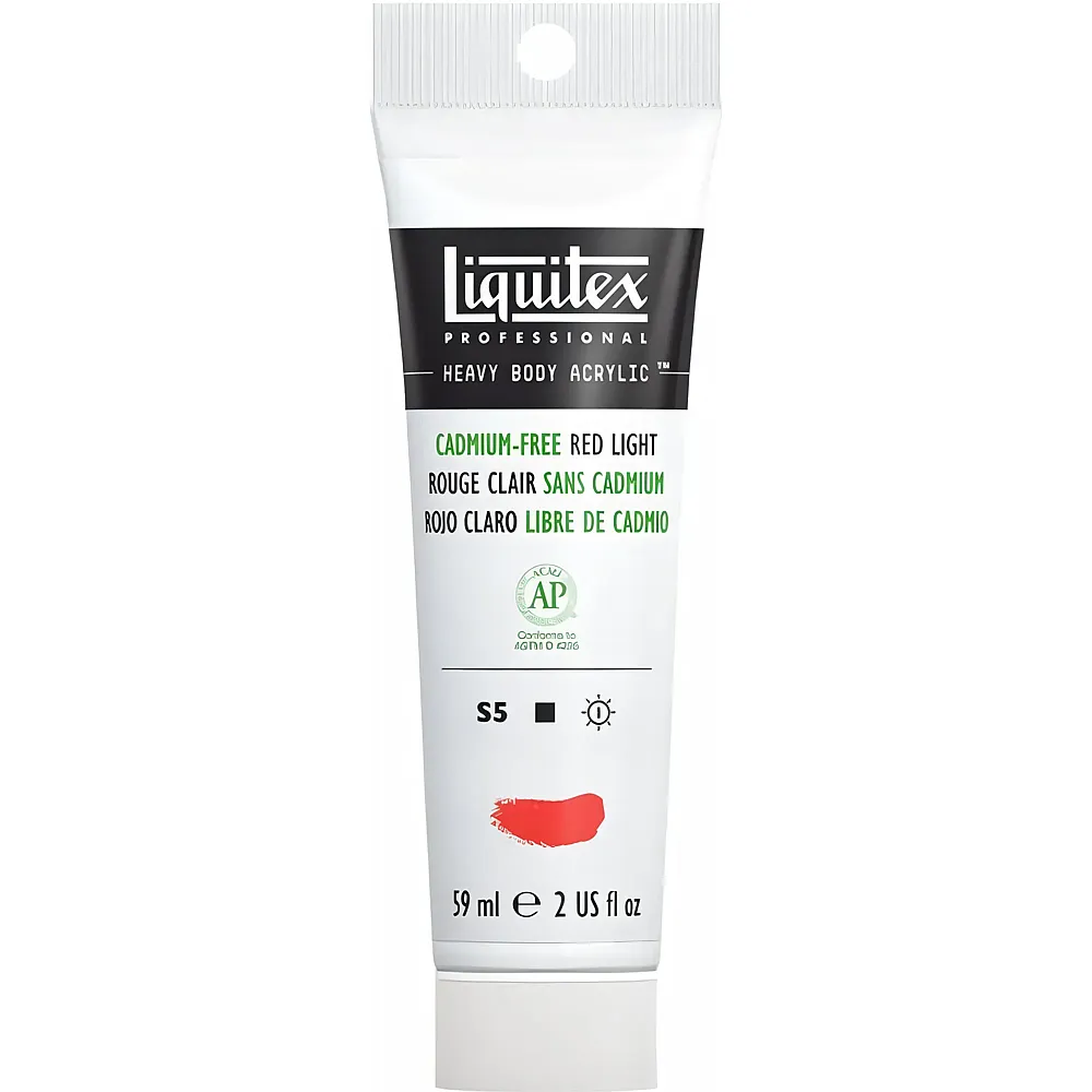 Liquitex Lqx Prof. Heavy Body Acrylfarbe 59ml Tube Kad Free Rot Hell - Suche