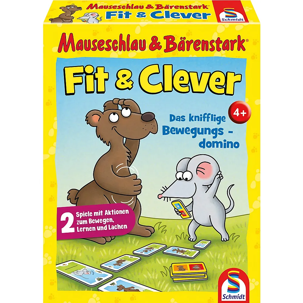 Schmidt Spiele Mauseschlau & B�renstark Fit & Clever