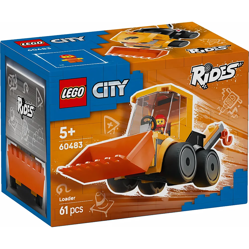 LEGO City Coole Flitzer - Radlader 60483