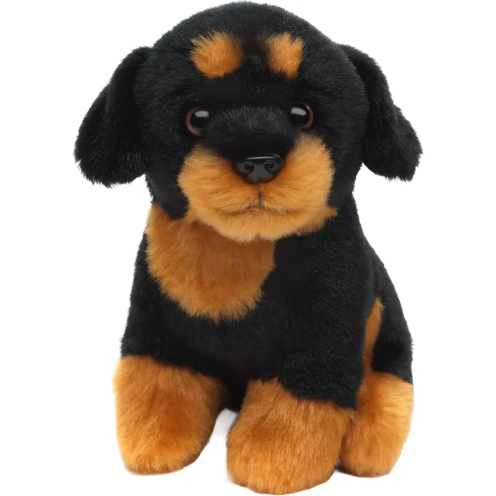Unitoys Rottweiler sitzend - 12 cm - Hunde Pl�sch