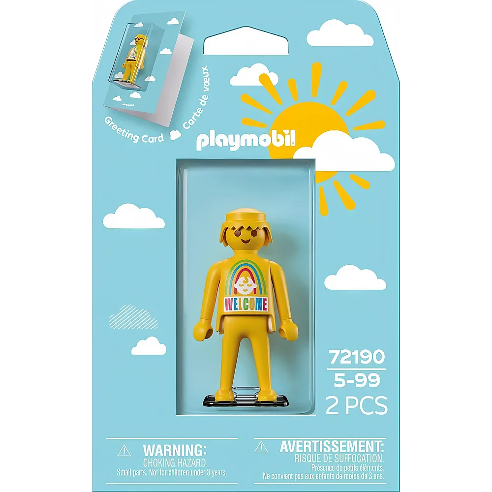PLAYMOBIL Carte de vux Naissance 72190