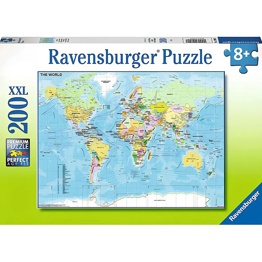 Ravensburger Puzzle Die Welt 200XXL