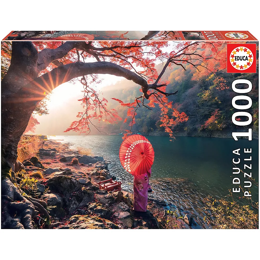 Educa Puzzle Sunrise in Katsura River - 1000 Teile