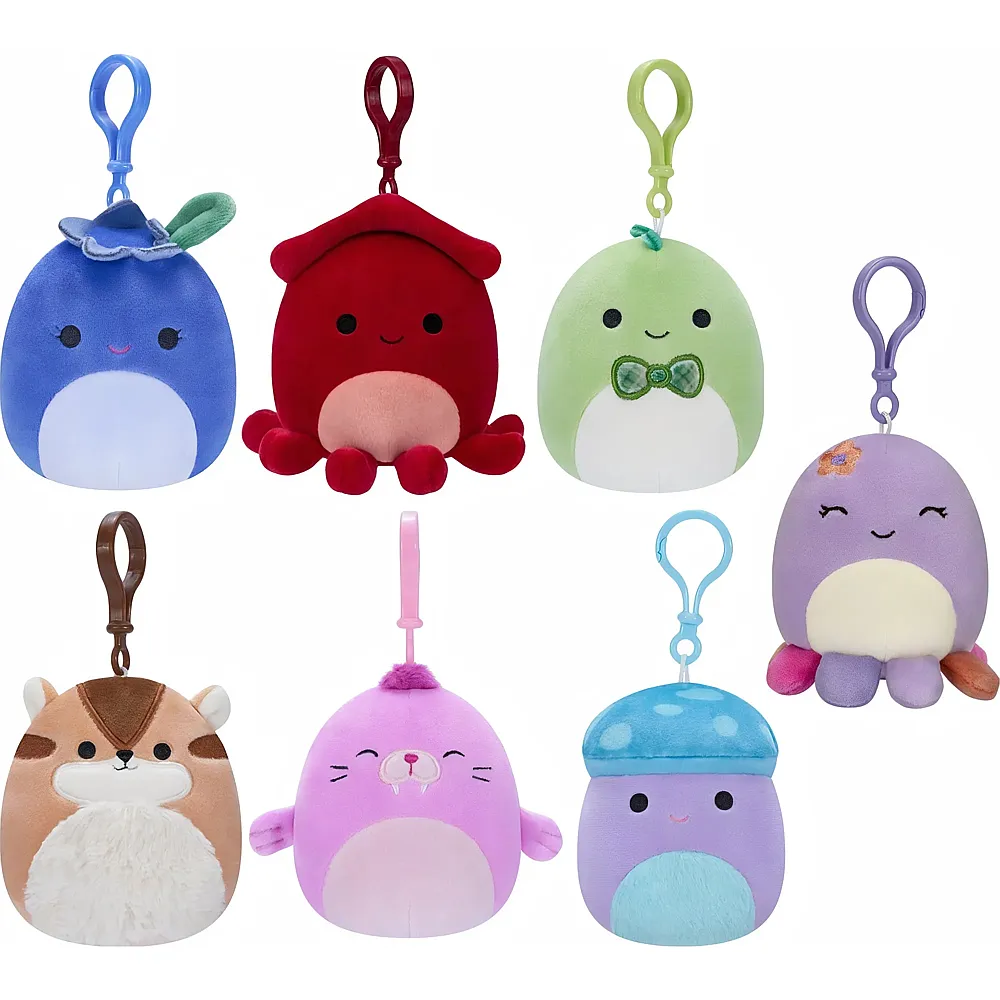 Squishmallows Clip-On Plüsch 9cm