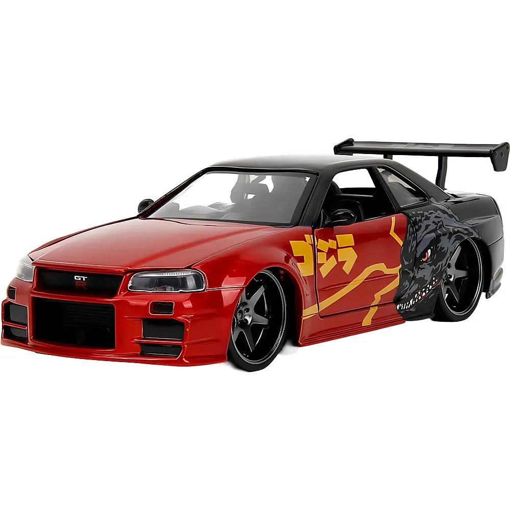 Jada 1:24 Godzilla Nissan GTR