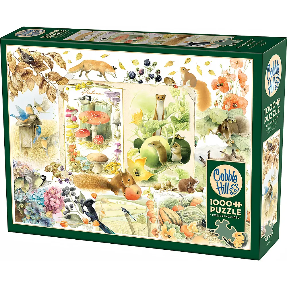 Cobble Hill Puzzle Nature Journal - Herbst - 1000 Teile