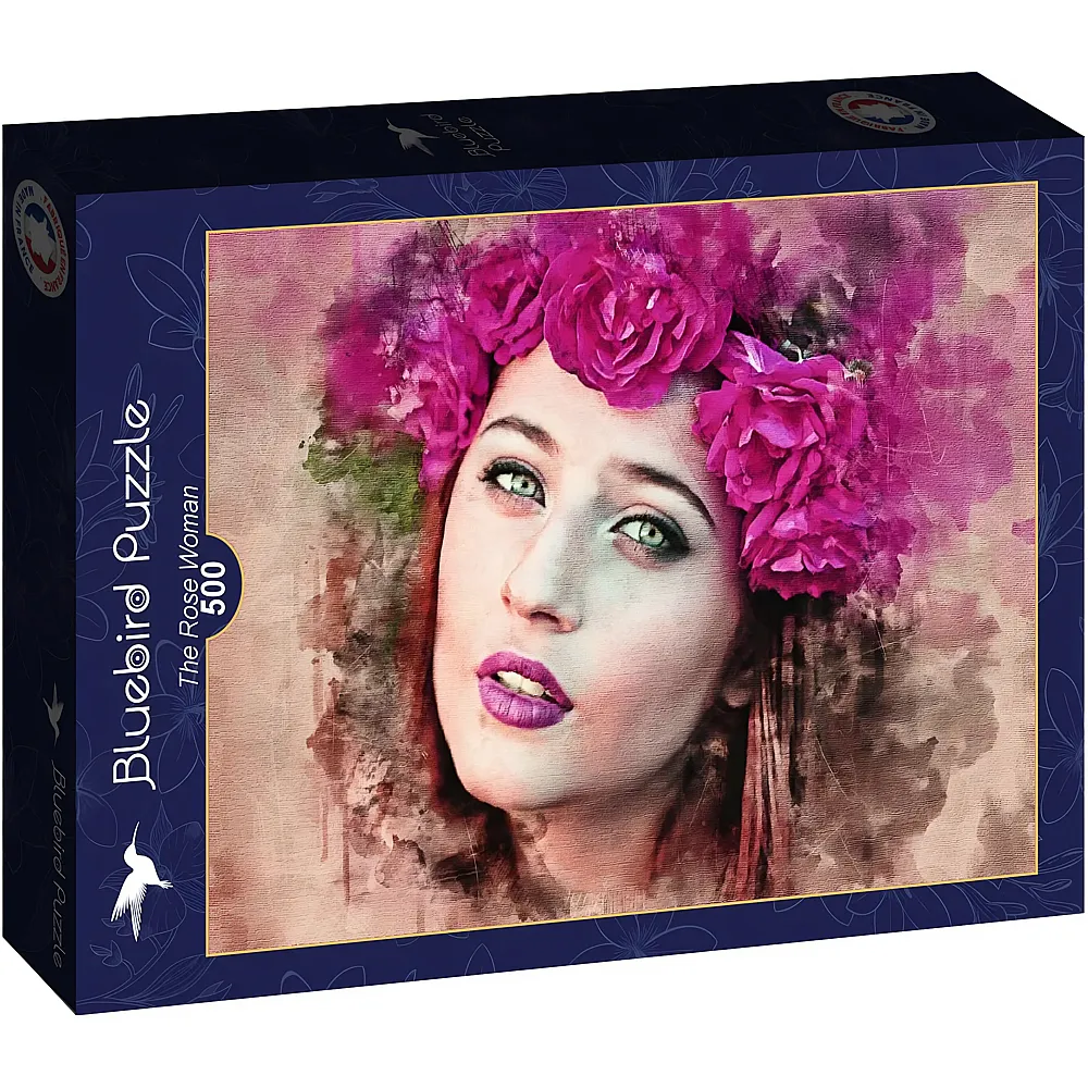 Bluebird Puzzle The Rose Woman 500Teile