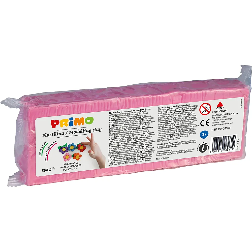 Primo Modeling clay pink - 550 g
