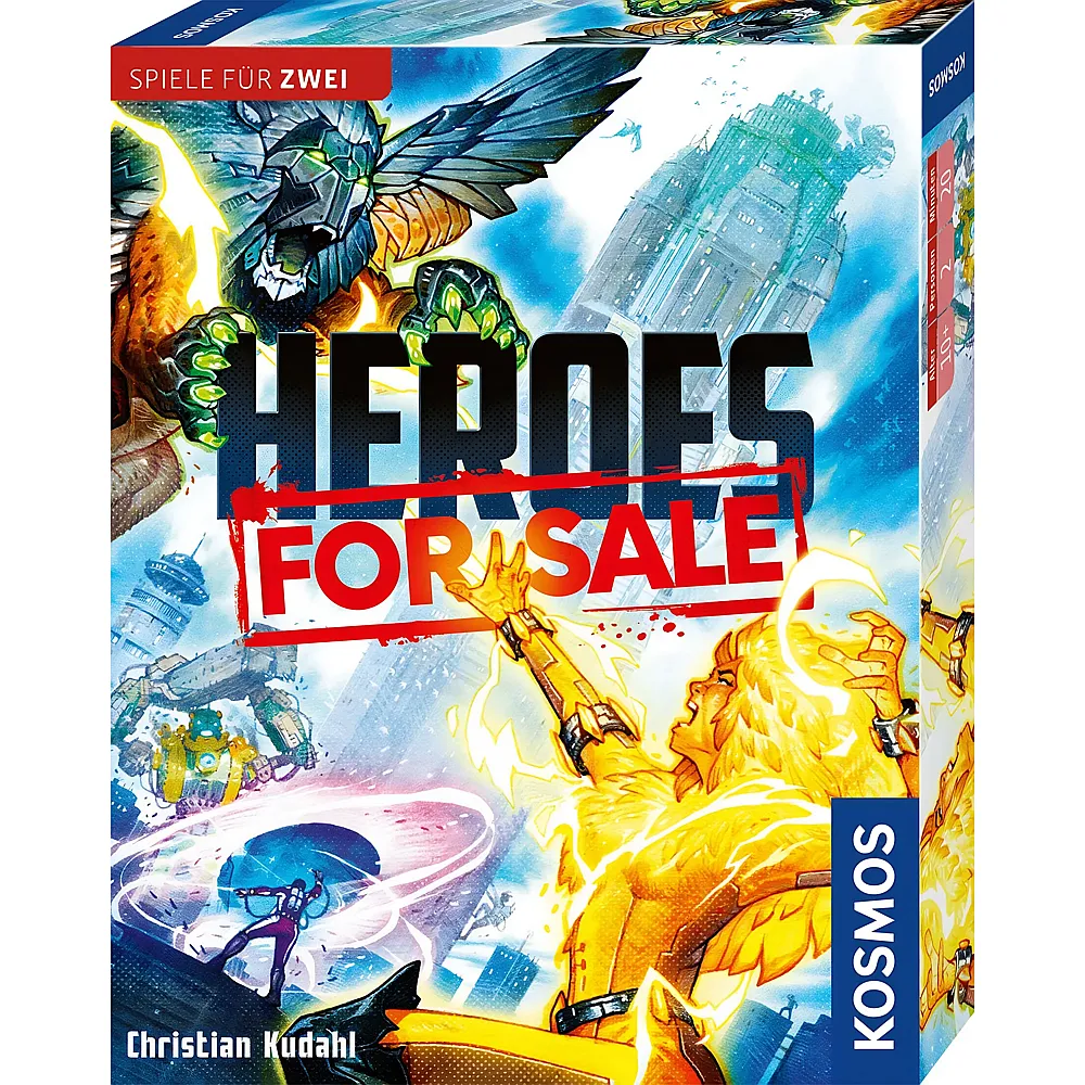 Kosmos Spiele Duellkartenspiel Heroes for Sale - Deutsch