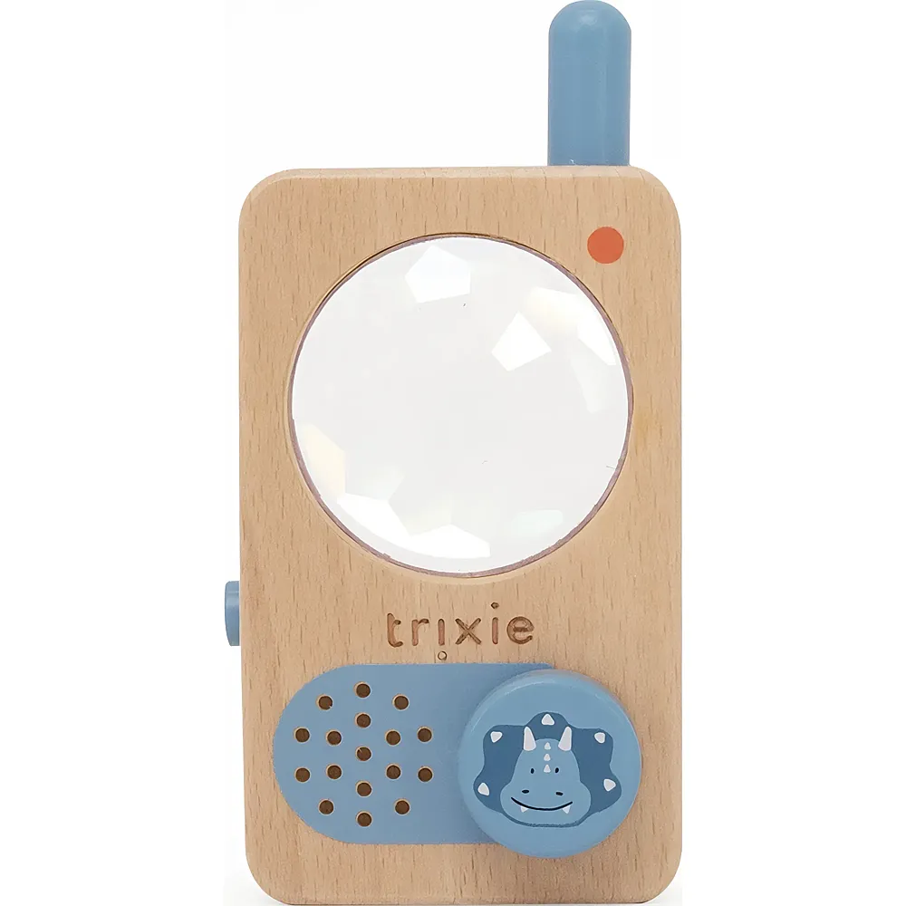 Trixie Walkie-Talkie aus Holz Triceratops