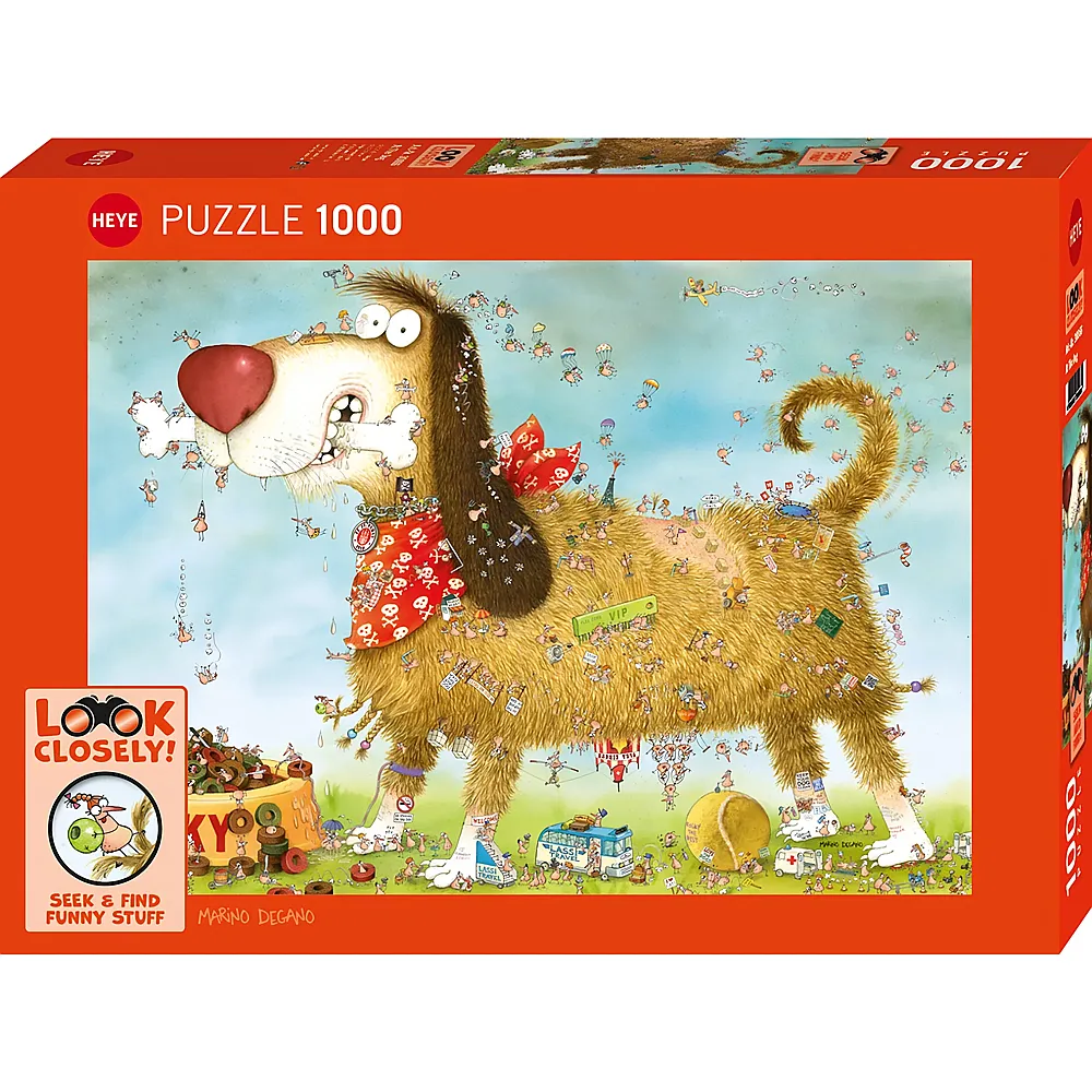 Heye Puzzle At the Dog - 1000 Teile