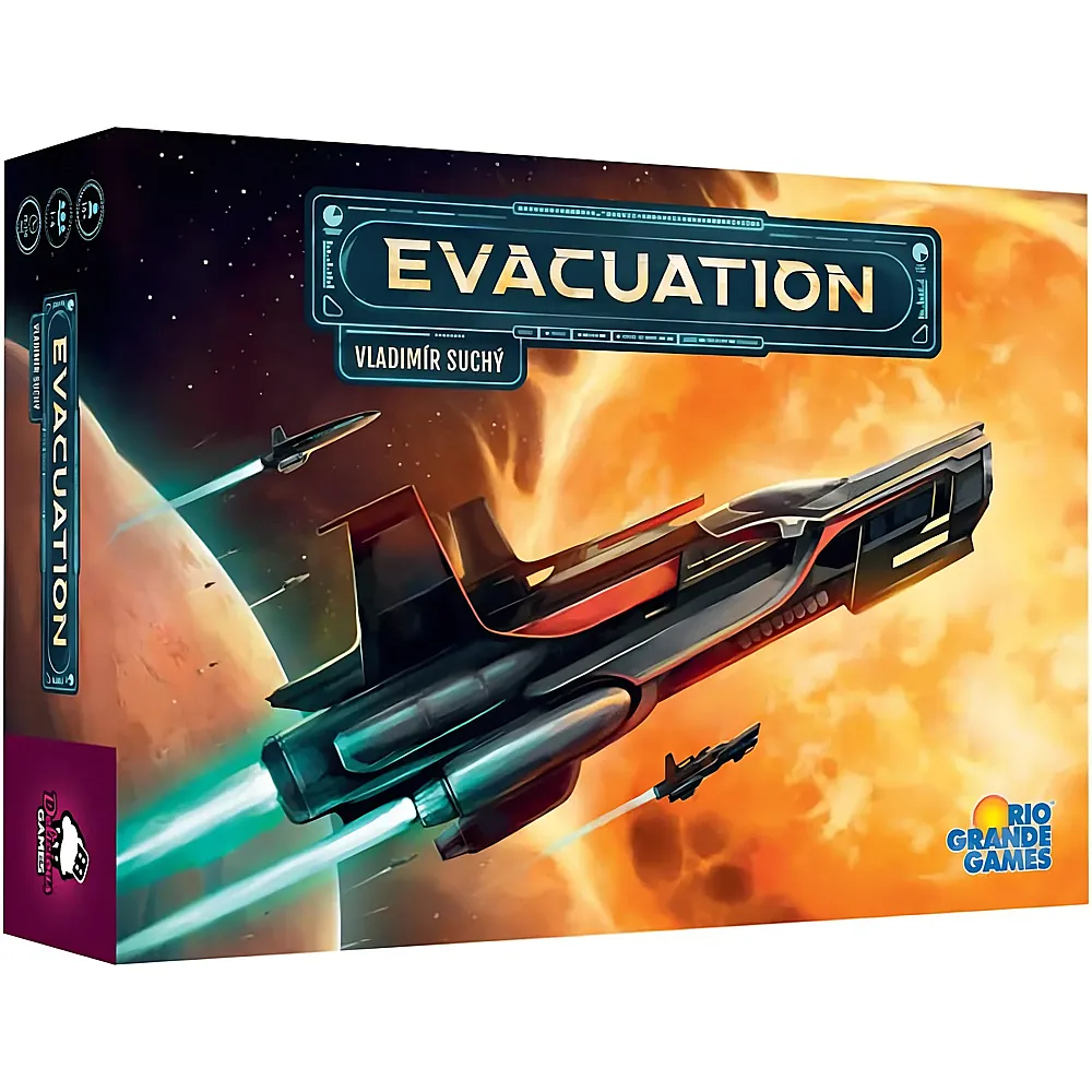 Rio Grande Games Evacuation  Strategie-Brettspiel - Deutsch