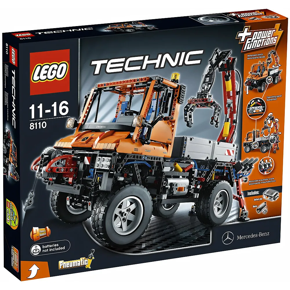 LEGO Technic Mercedes Benz Unimog U400 8110