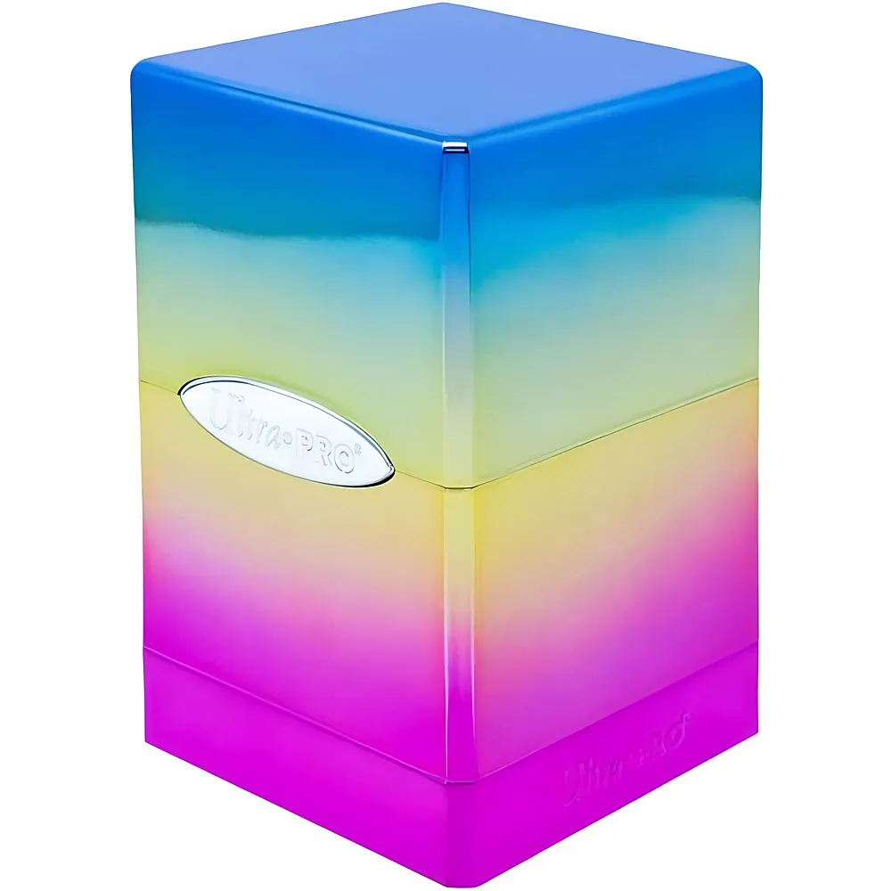 Ultra Pro Deck Box Rainbow Satin Tower