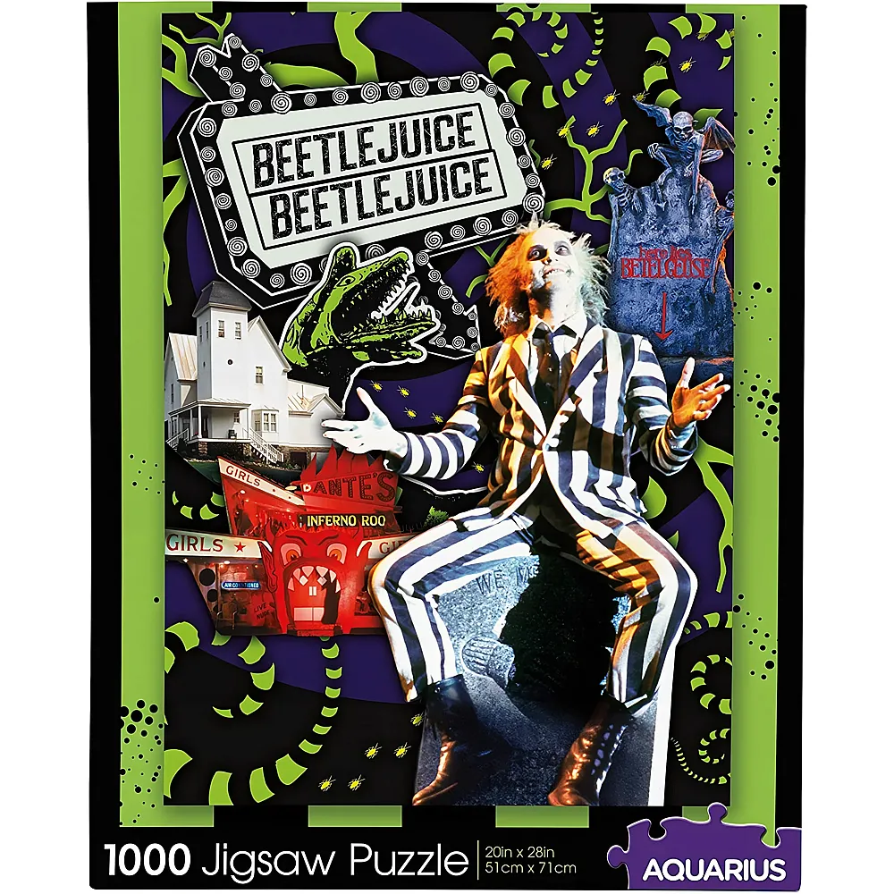 Aquarius Puzzle Beetlejuice 1000Teile