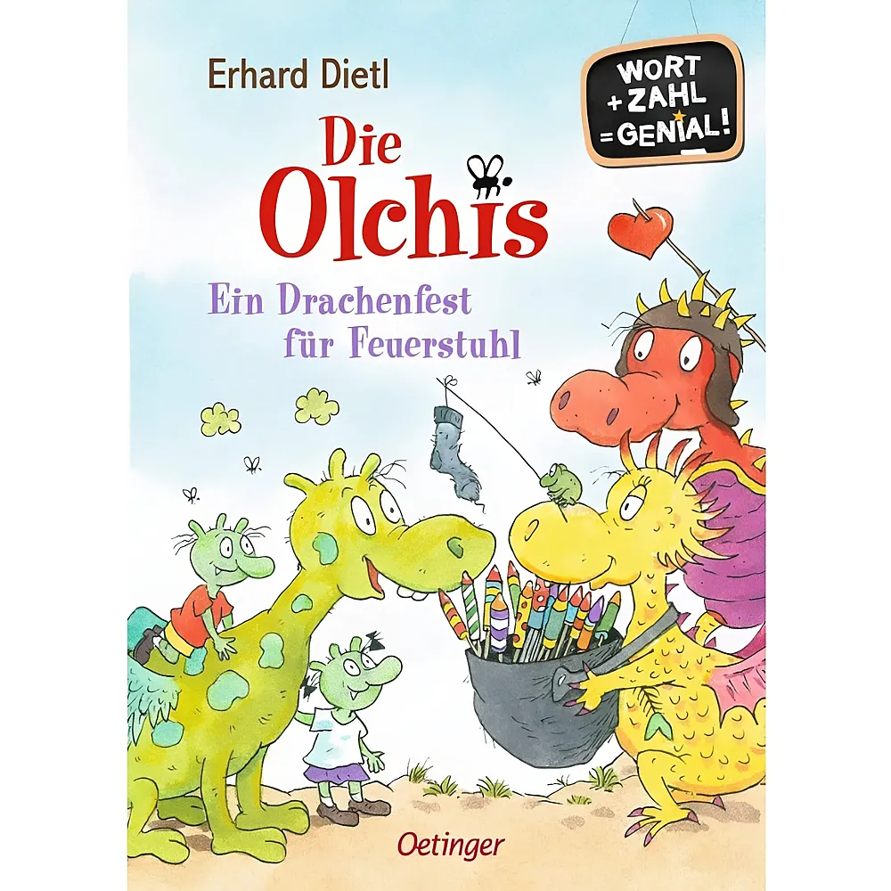 Oetinger Wort + Zahl Olchis Drachenfest