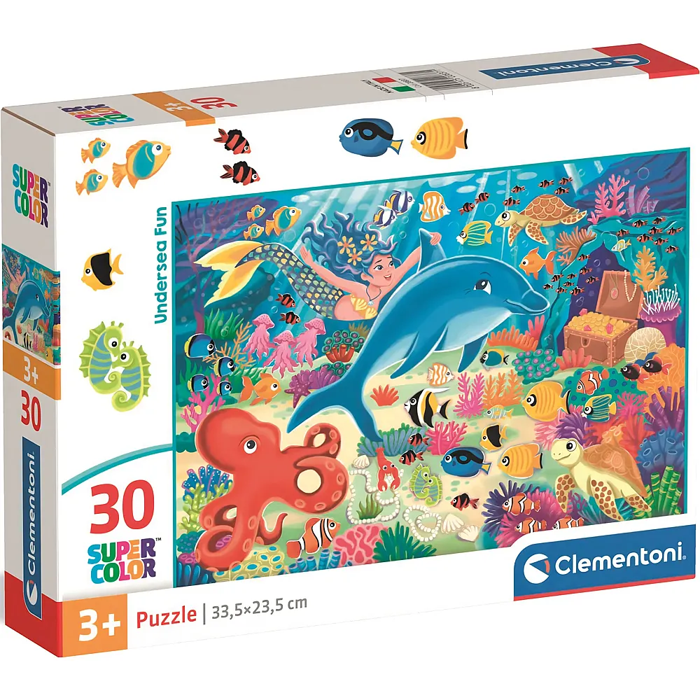 Clementoni Puzzle Unterwasserspass - 30 Teile