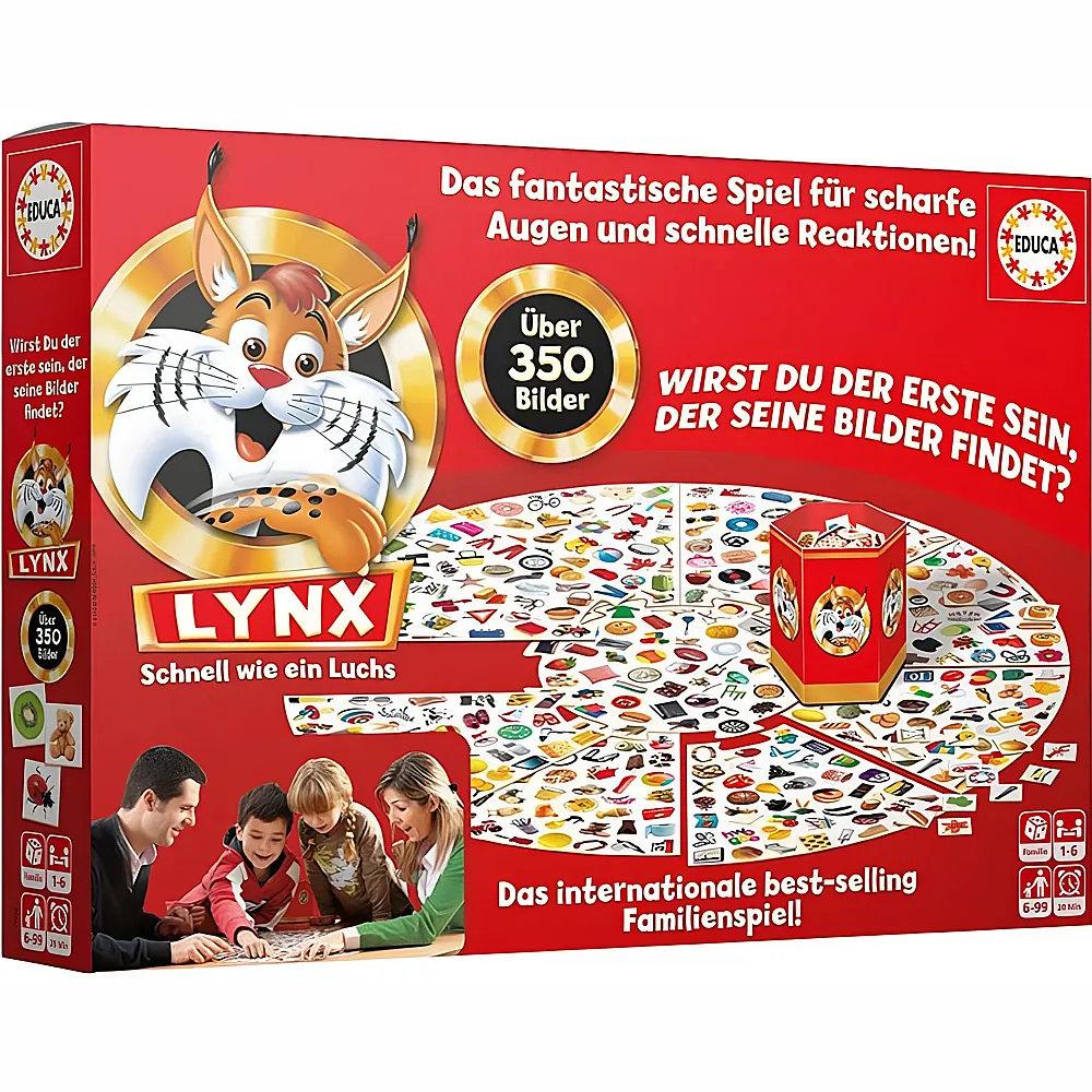 Educa Lynx - Schnell wie ein Luchs DE | Lernspiele