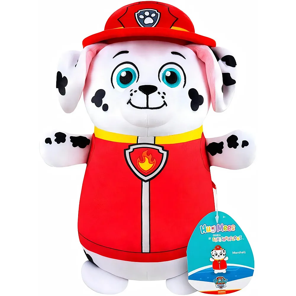 Squishmallows Original Paw Patrol Marshall HugMees, 25,4 cm