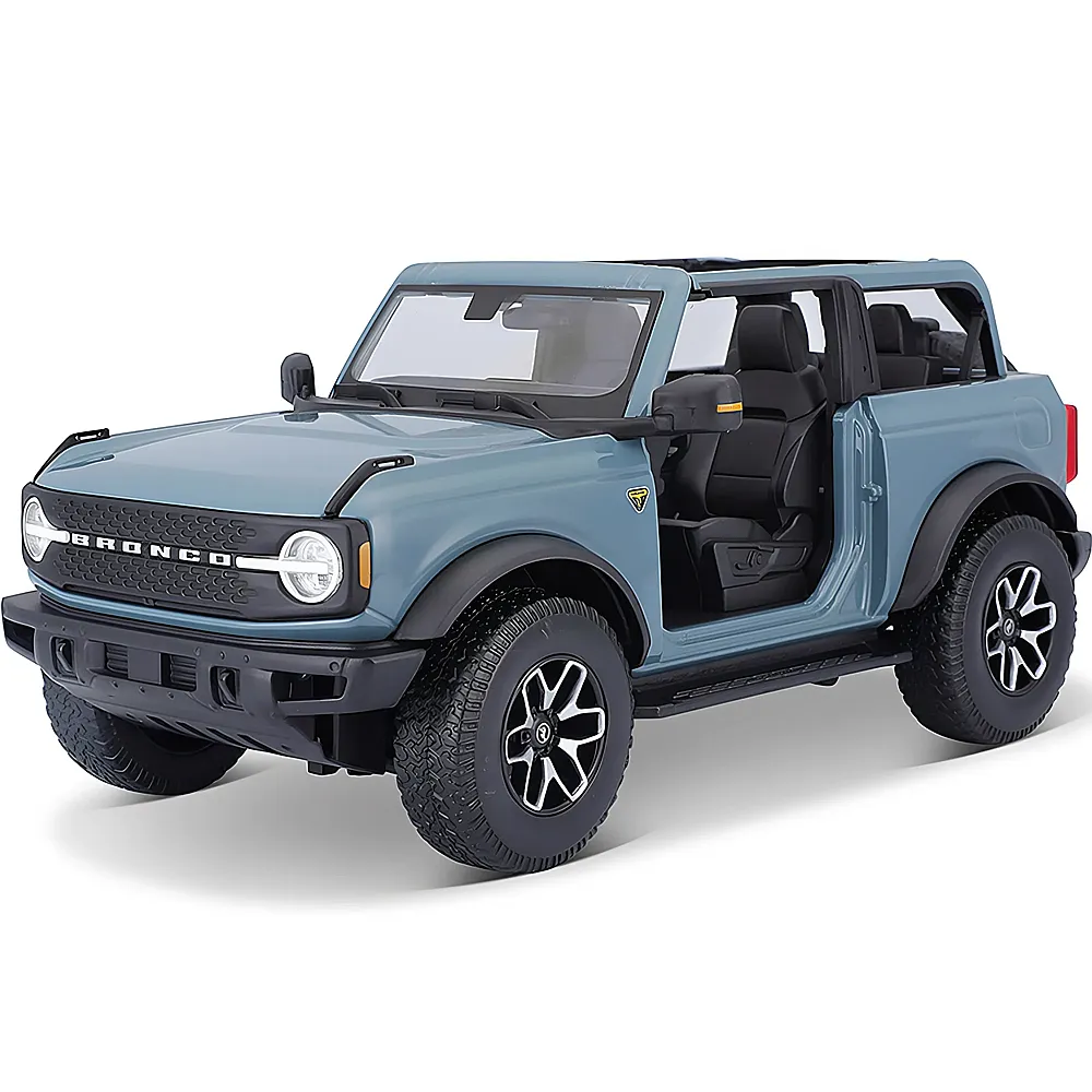 Maisto 1:18 Ford Bronco Badlands 2021 Blau | Die-Cast Modelle