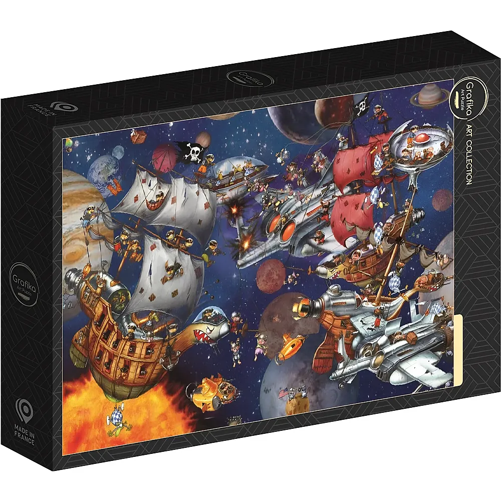 Grafika Puzzle Art Collection Franois Ruyer Space Batttle - 1000 Teile