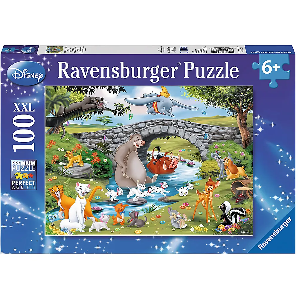 Ravensburger Puzzle Animal Friends 100XXL