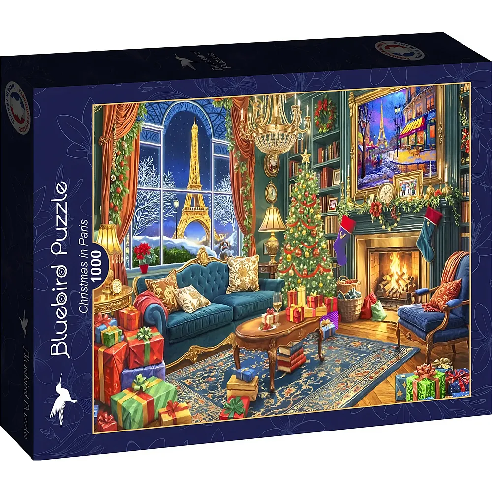 Bluebird Puzzle Weihnachten in Paris - 1000 Teile
