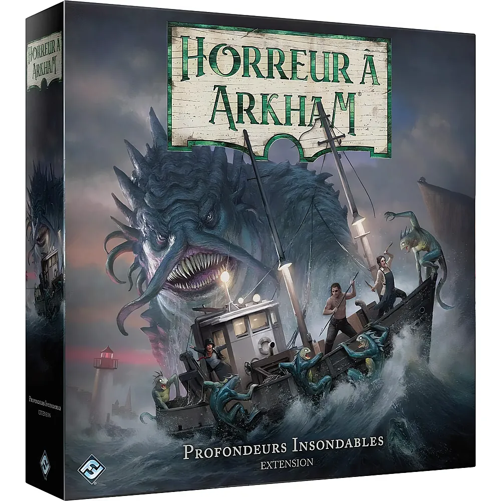Fantasy Flight Games Horreur A Arkham Profondeurs Insondables FR