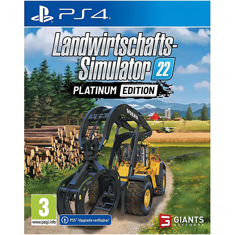 Giants Software Landwirtschafts Simulator 22 - Plat Ed, PS4 | Playstation 4