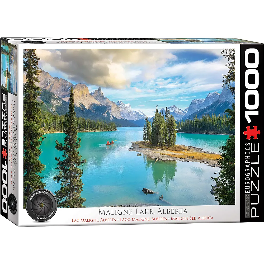 Eurographics Puzzle Maligne Lake Alberta - 1000 Teile | Puzzle 1000 Teile